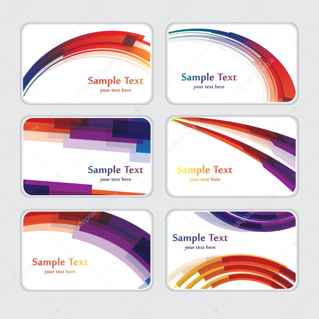 Templates for business cards