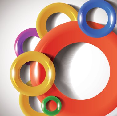 Plastik torus arka plan