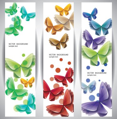 Kelebekler ile Web Bannerlar