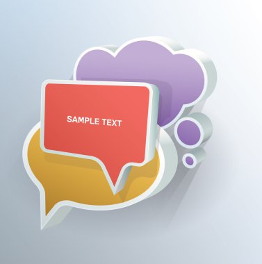 sohbet kabarcıklar seti