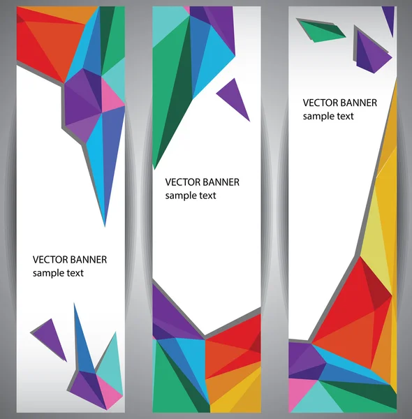 Abstract Web Banners — Stock Vector