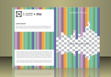 broşür, dergi şablonu