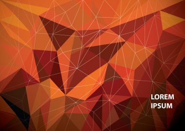 soyut geometrik desen