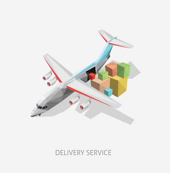 Delivery, shipping concept — Stock Vector