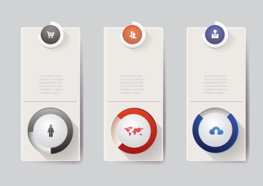 iş Infographic tasarım düzeni