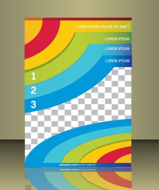 İş Tanıtım broşür şablonu