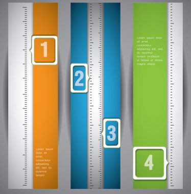 İş Infographic şablon afiş