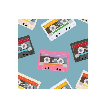 Renkli bantlar sorunsuz arka plan