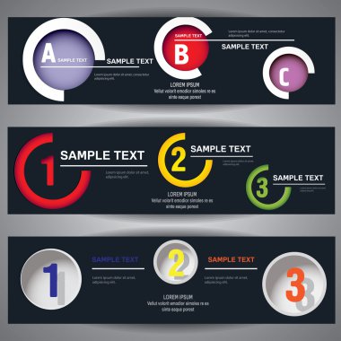 Web afiş şablonları