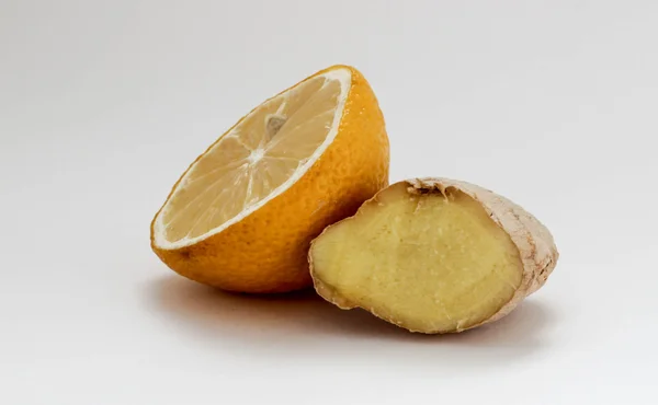 Lemon and ginger — Stock Photo, Image