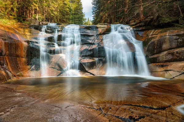 Çek Cumhuriyeti, Harrachov 'da Mumlava Şelalesi