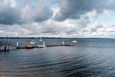 Rewa 'daki balıkçı limanı