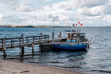 Rewa 'daki balıkçı limanı