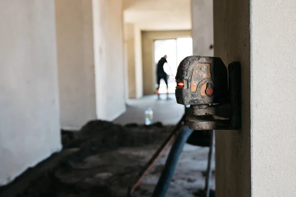 pouring floors in a single-family house