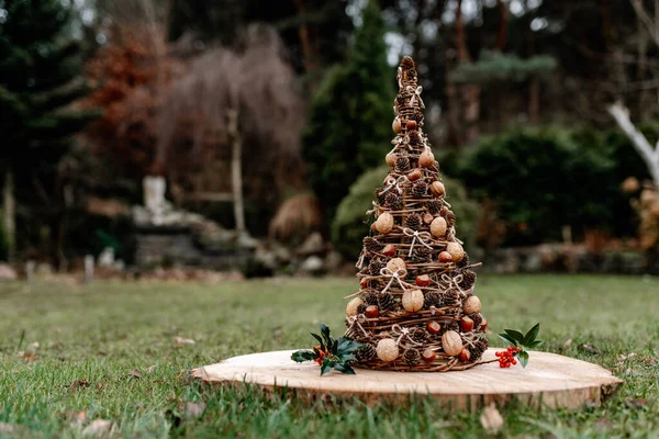 Noel Için Yapımı Dekorasyonlar — Stok fotoğraf