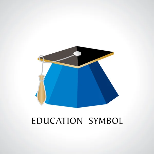 Education icon vector — Stock Vector