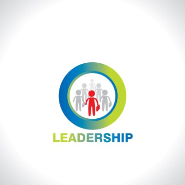 iş liderlik fikir vektör