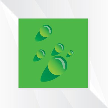 yaratıcı su damlası