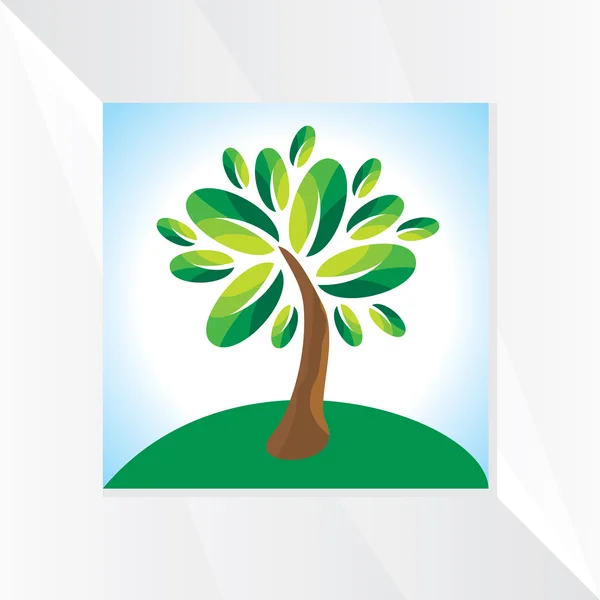 Vecteur d'arbre créatif — Image vectorielle