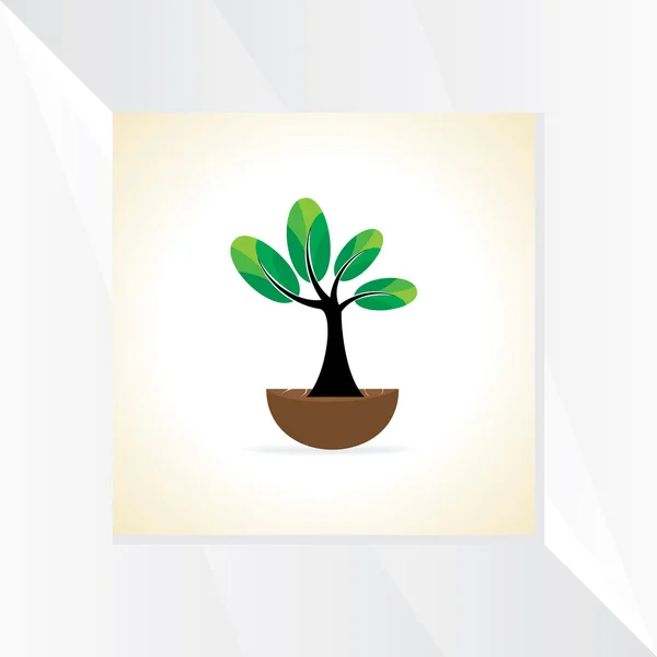 Concepto de árbol — Vector de stock