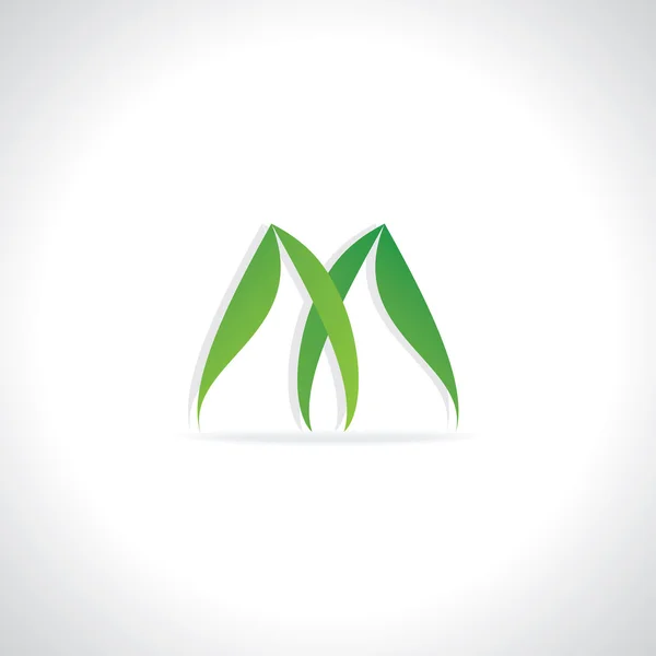 Conceito de logotipo verde —  Vetores de Stock