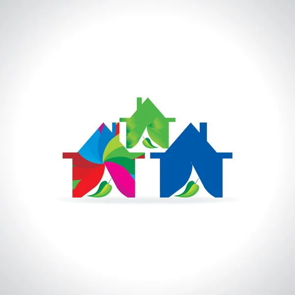 Concepto casa — Vector de stock