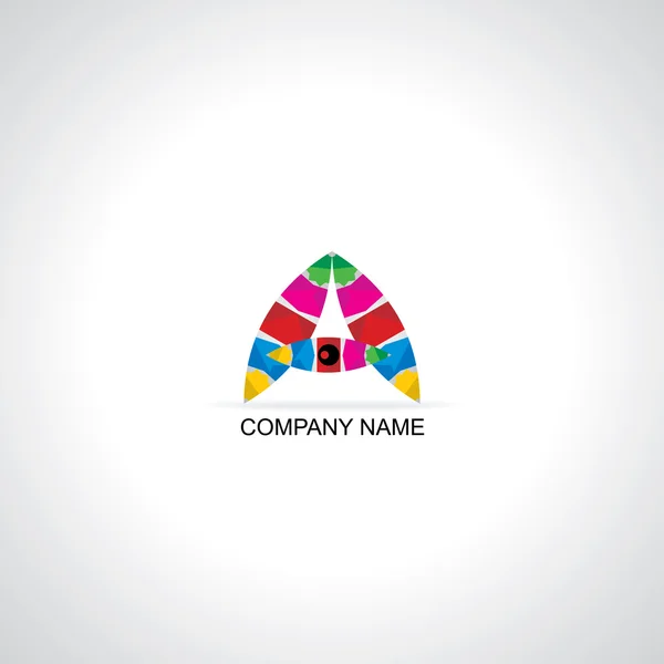 Concepto de logo creativo — Vector de stock