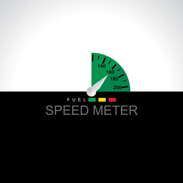 Speed mätaren koncept — Stock vektor