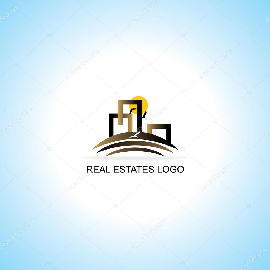real estate logo concept