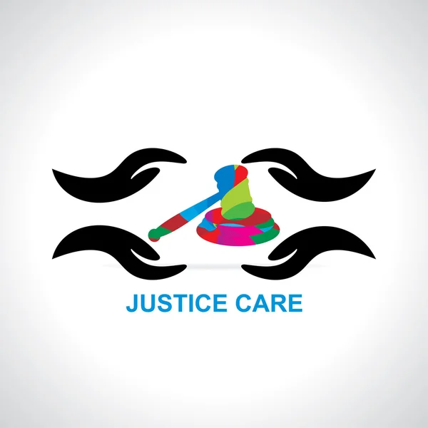 Justice concept — Stock Vector
