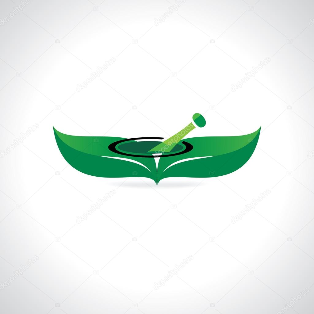 Mortar and pestle vector illustration