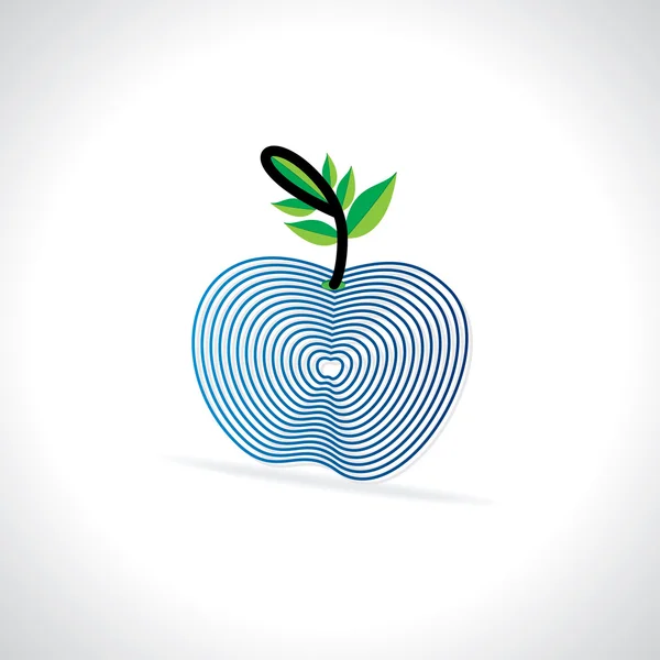 Concepto Apple — Vector de stock