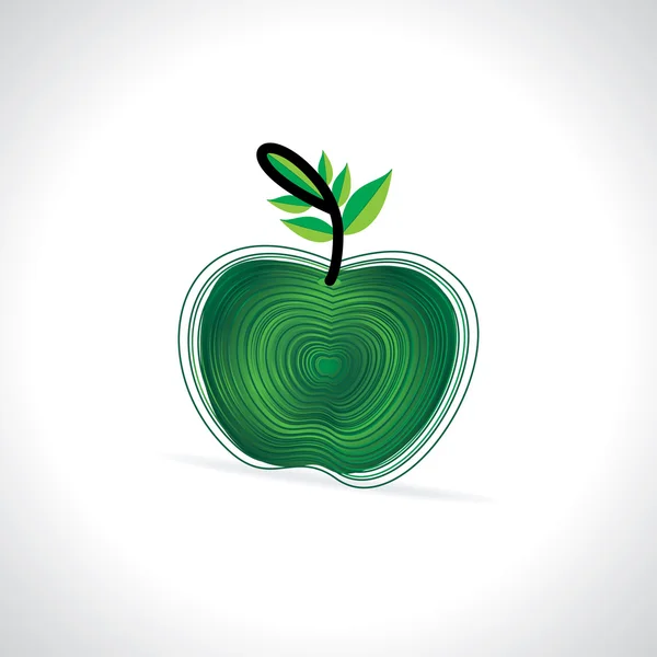 Concepto Apple — Vector de stock