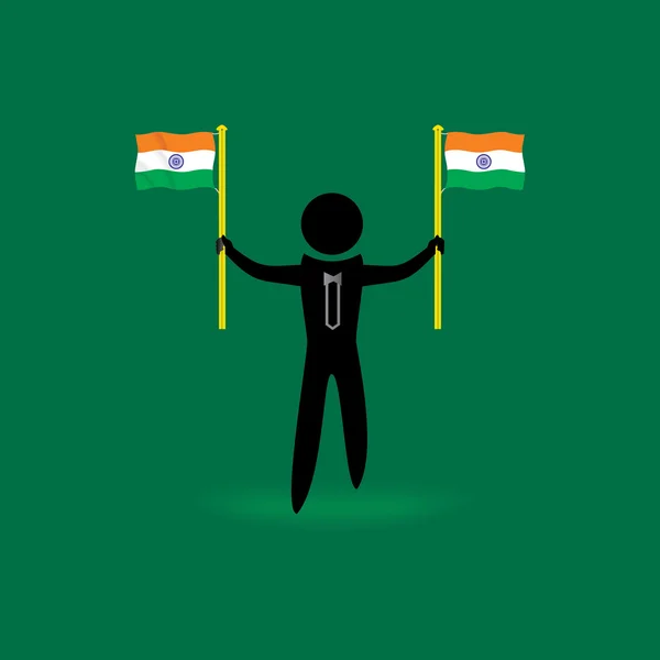 Día de la libertad india Ilustración De Stock