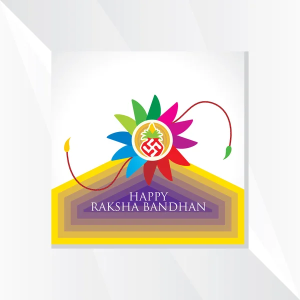 Festival indiano raksha bandhan — Vetor de Stock