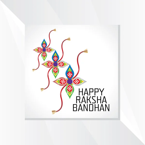 Hint festivali Raksha Bandhan — Stok Vektör