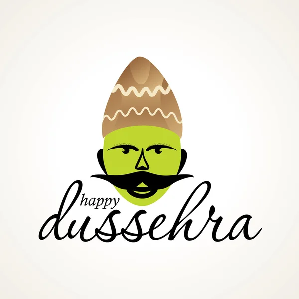 Dussehra concetto — Vettoriale Stock