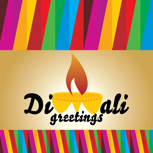 Diwali-Konzept — Stockvektor