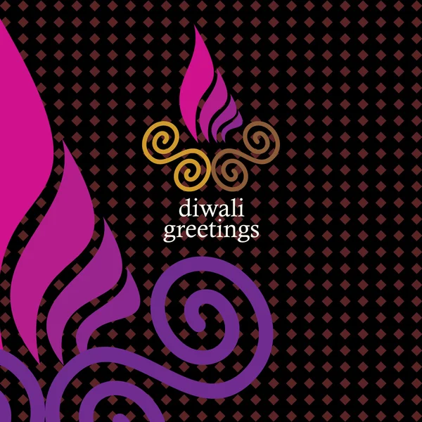 Concepto de diwali — Vector de stock