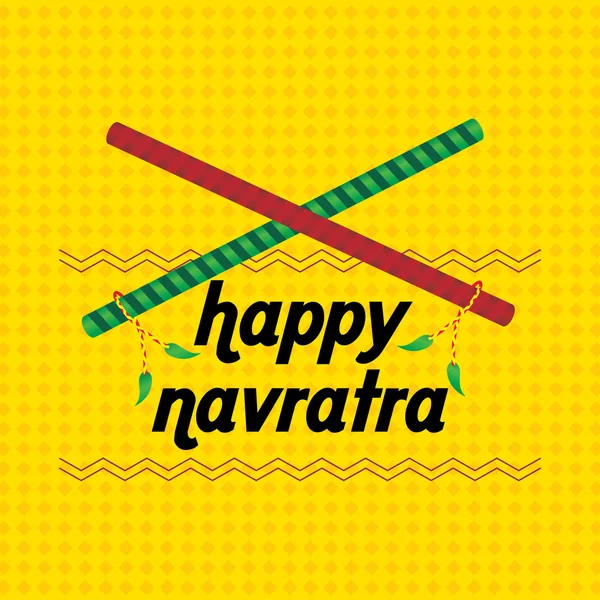 Concepto navratra — Vector de stock