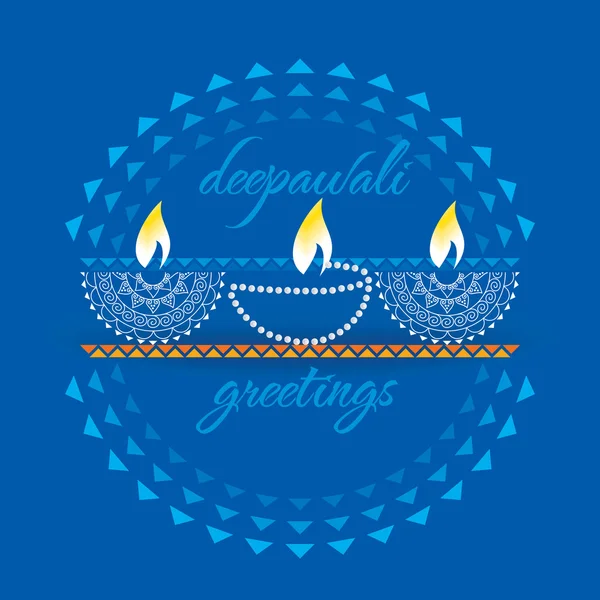 Diwali-Konzept — Stockvektor