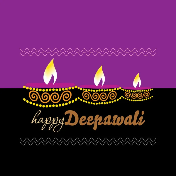 Concepto de diwali — Vector de stock