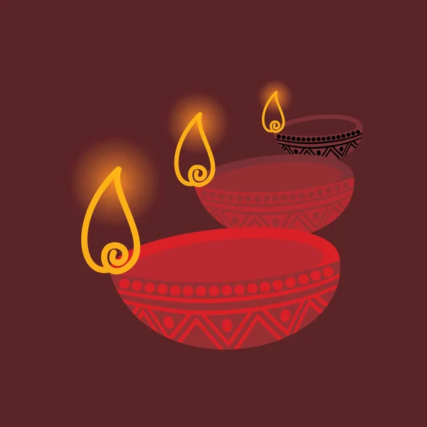 Concept diwali — Image vectorielle