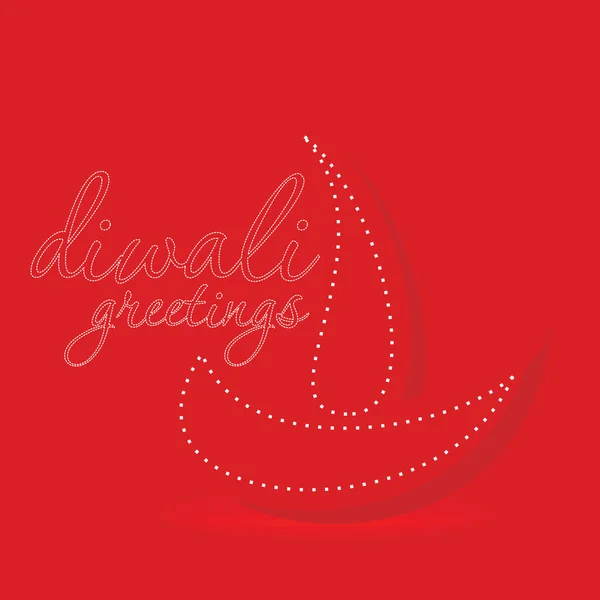 Concepto de diwali — Vector de stock