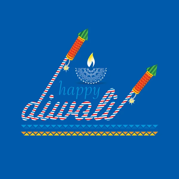 Diwali concept — Stock Vector