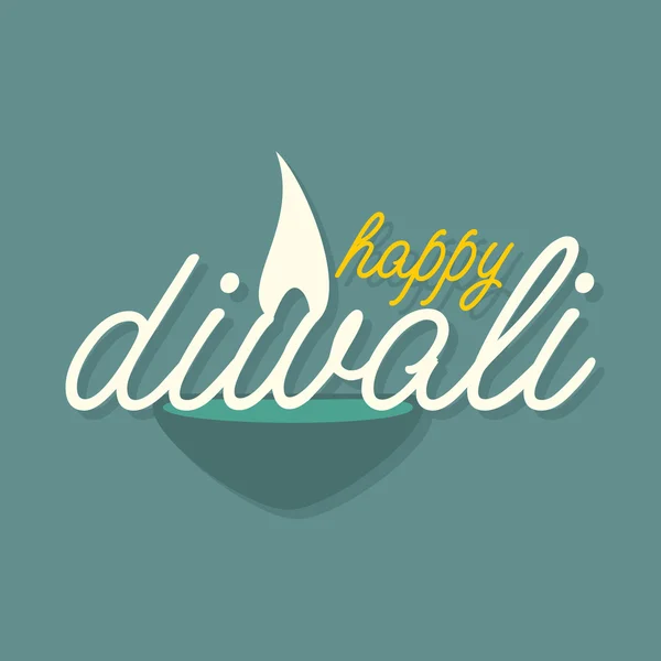 Concepto de diwali — Vector de stock