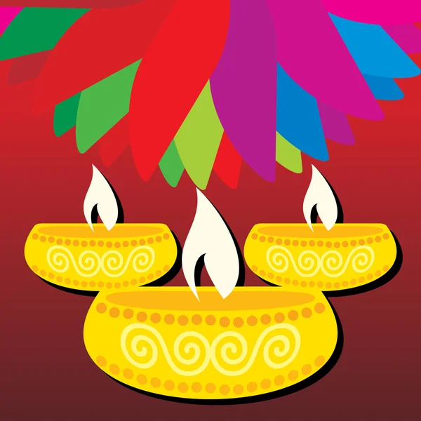 Koncepcja Diwali — Wektor stockowy