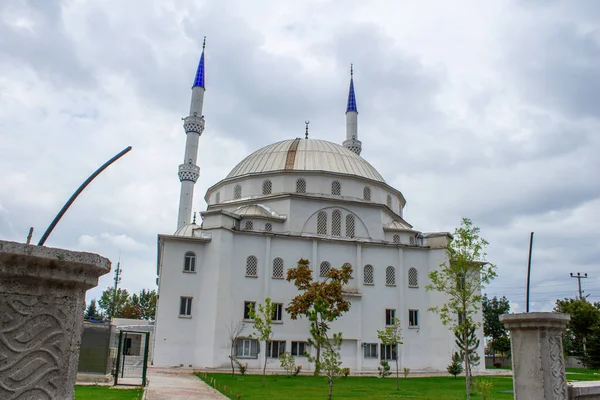 Meczet Afyonkarahisar Turcja Miejsce Kultu Muzułmanów Ramadan Eid Adha Islamski — Zdjęcie stockowe