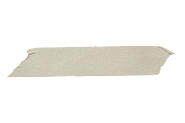 Yapışkan yırtık kağıt maskeleme bandı şeffaf arkaplanda izole