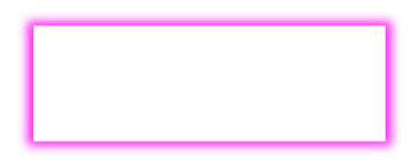 Pembe parlak dikdörtgen çerçeve şeffaf arkaplanda izole edildi